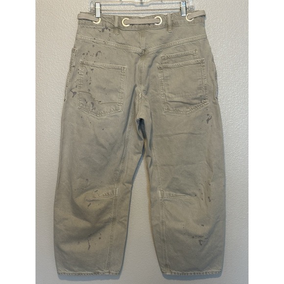 NEW FREE PEOPLE We The Free MOXIE LOW SLUNG PULL ON BARREL JETTY SIZE 29 - Picture 7 of 10